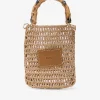Clearance Cuplé Bandolera Bambu Rafia Marron