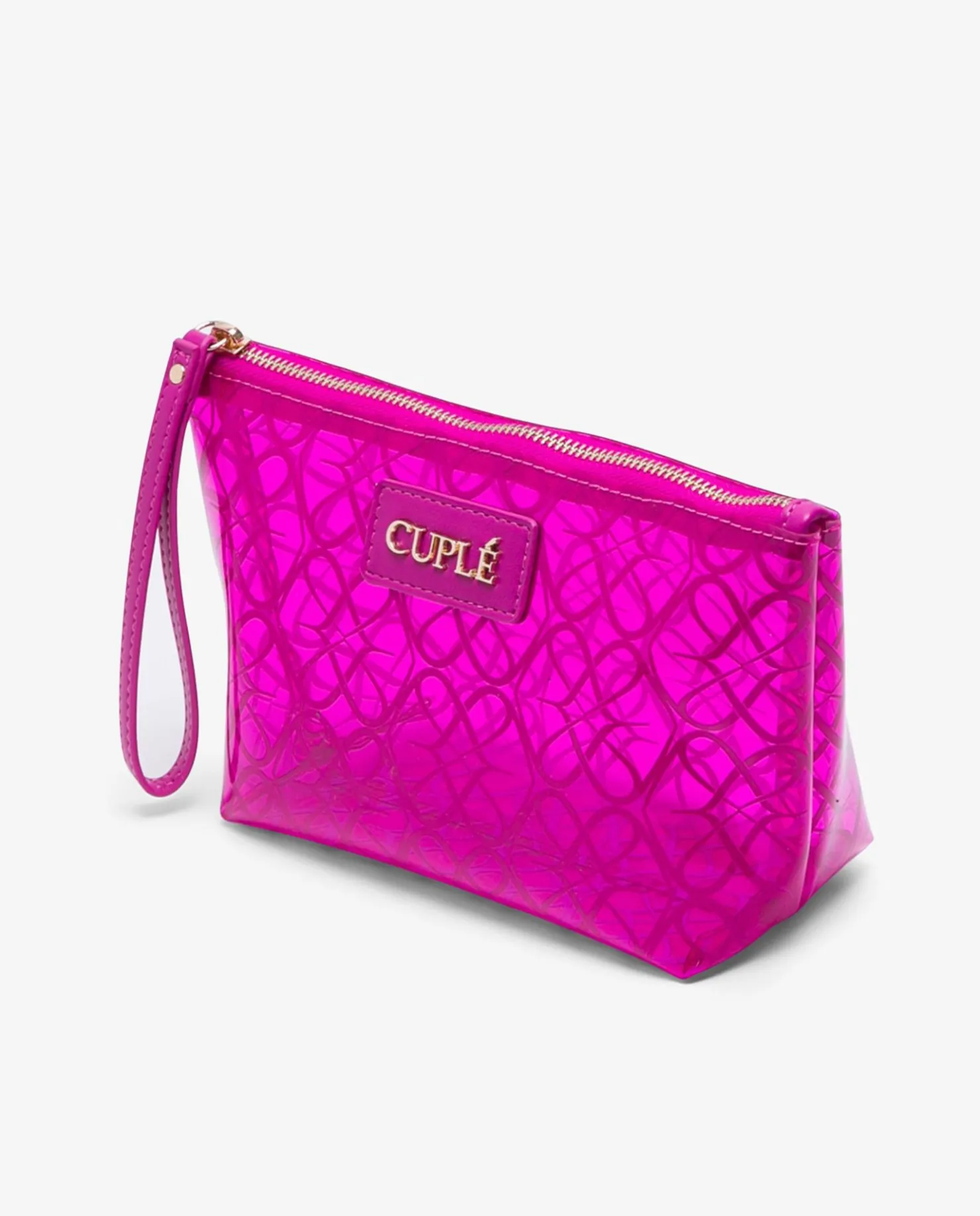 Discount Cuplé Bolso Mano Vinilo Fucsia