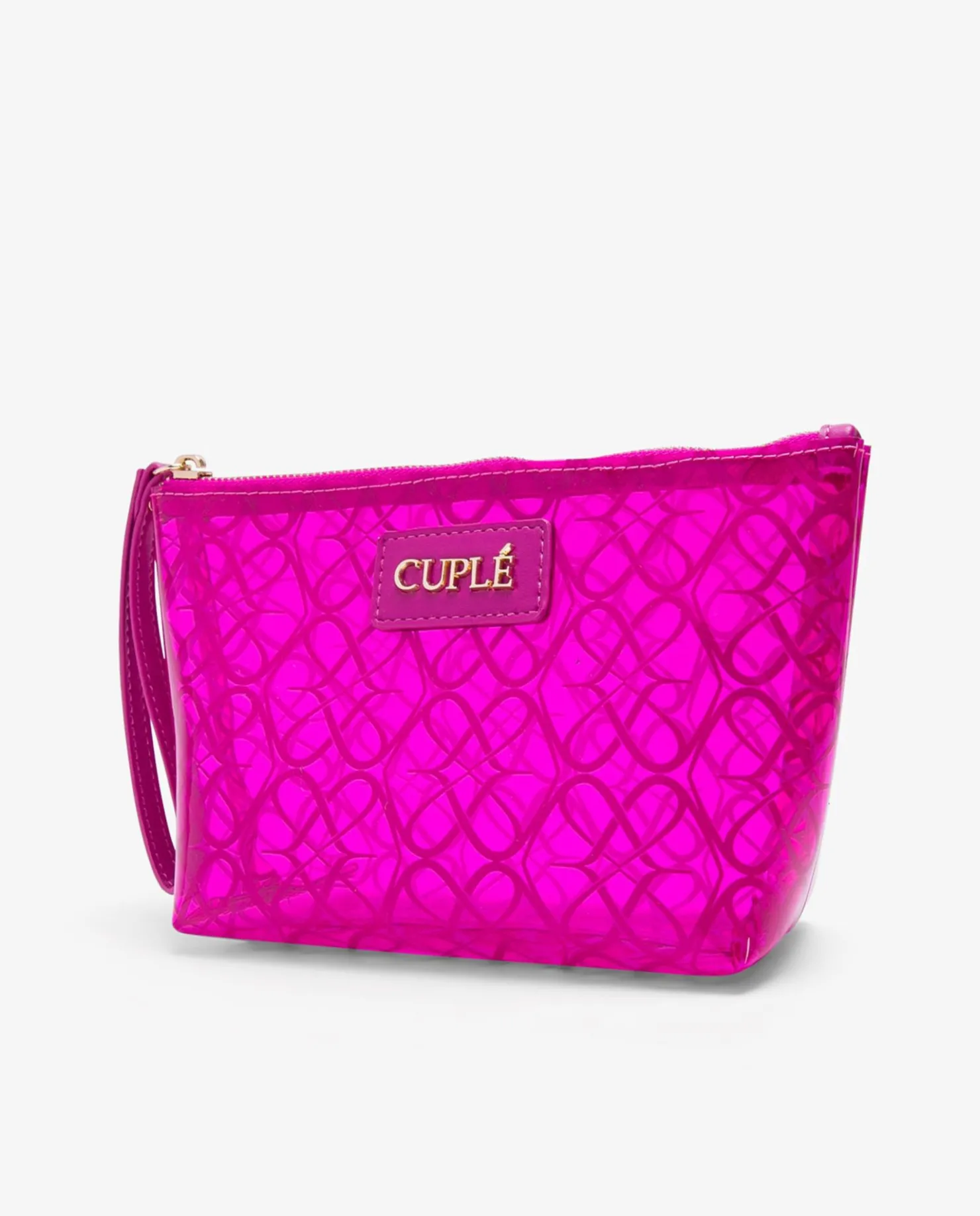 Discount Cuplé Bolso Mano Vinilo Fucsia