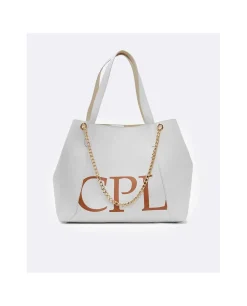 New Cuplé Bolso Napa Romana Blanco