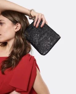 Best Cuplé Cartera Glitter Negro
