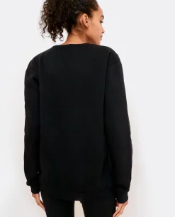 New Cuplé Sudadera Punto Sudadera Negro